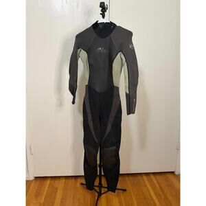 O’Neill Full Wetsuit Black Gray Long Sleeve Surf Suit - Size 18